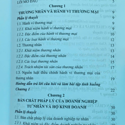 Hướng Dẫn Môn Học Luật Thương Mại (tập 1 và 2)