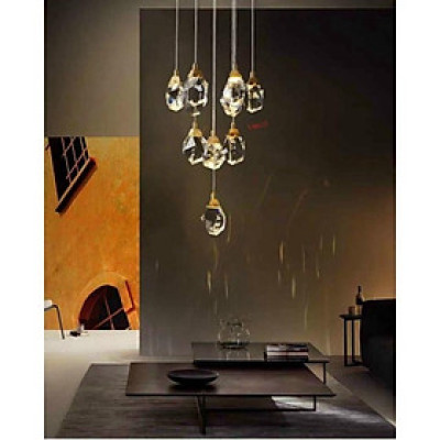 Đèn thả thông tầng, đèn trần trang trí, đèn thông tầng, đèn trang trí, đèn decor HTK025 DT