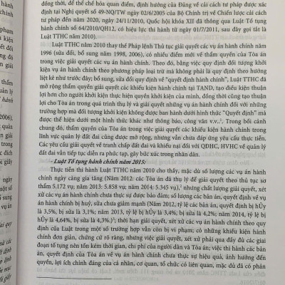 Kỹ năng giải quyết vụ án hành chính trong lĩnh vực Quản lý đất đai và thực tiễn xét xử của Tòa án nhân dân (Tái bản lần thứ nhất, có sửa đổi, bổ sung theo luật đất đai 2024) 
