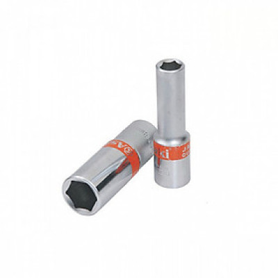 Đầu tuýp dài 1/2" 6 cạnh cao cấp 16mm Asaki AK-6555