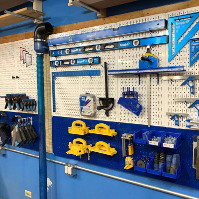 Bảng Treo Đồ Nghề Pegboard Cơ Khí SMLIFE D1 Blue - Lưu Trữ Trưng Bày Dụng Cụ Sửa Chữa Thông Minh Dễ Tìm Kiếm