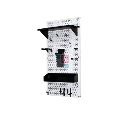 Bảng Treo Đồ Nghề Pegboard Cơ Khí SMLIFE S1 White - Lưu Trữ Trưng Bày Dụng Cụ Sửa Chữa Thông Minh Dễ Tìm Kiếm
