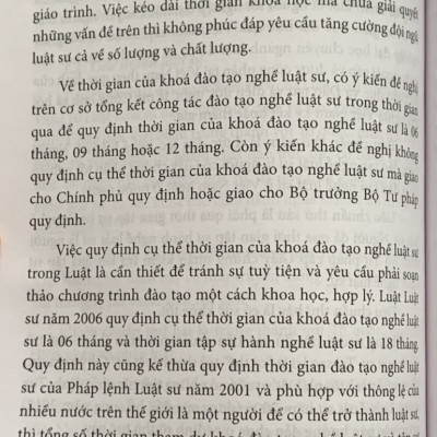 Thể chế về luật sư và hành nghề luật sư trong nhà nước pháp quyền