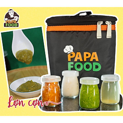 COMBO - ĐẠM SIZE 2 - SET 4 HŨ - CHÁO DINH DƯỠNG, CHÁO ĂN DẶM, THỨC ĂN DẶM KIỂU MỸ CHO BÉ