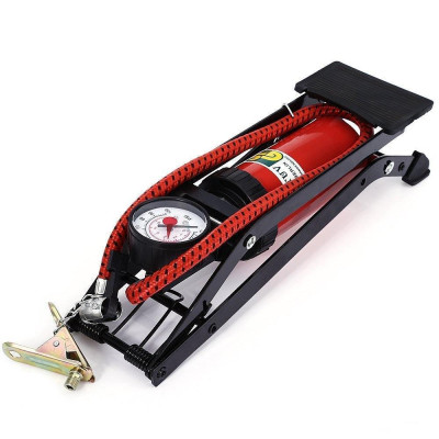 Dụng Cụ Bơm Hơi Dùng Chân High Pressure Tiện Lợi Chuyên Dùng Cho Xe Đạp, Xe Máy, Ô Tô