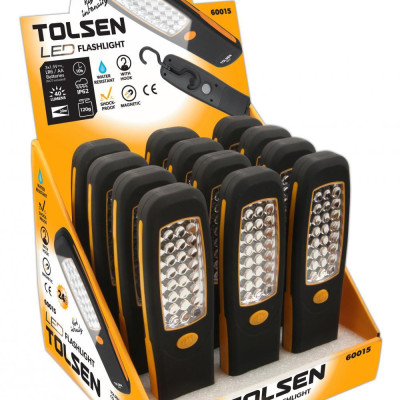 ĐÈN LÀM VIỆC 24 LED DÙNG PIN TOLSEN 60015 - HÀNH CHÍNH HÃNG