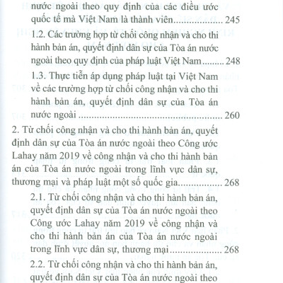 Công Nhận Và Cho Thi Hành Bản Án, Quyết Định Dân Sự Của Toà Án Nước Ngoài Trong Bối Cảnh Toàn Cầu Hoá Và Khuyến Nghị Cho Việt Nam (Sách chuyên khảo) - TS. Nguyễn Thu Thuỷ chủ biên