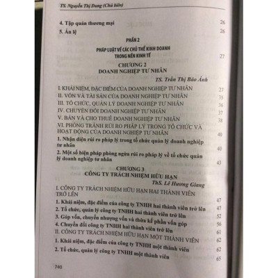 Luật kinh tế chuyên khảo