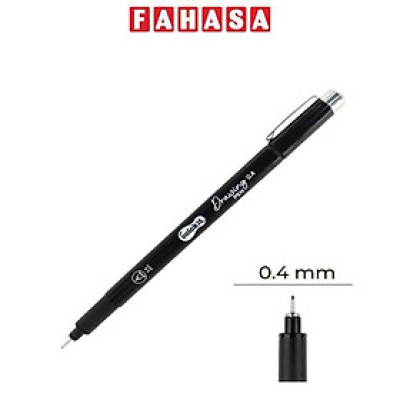 Bút Kim Kỹ Thuật 0.4 mm - Drawing Pen - Colorkit DW-C003 - Mực Đen