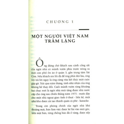 Sách Một Người Việt Trầm Lặng First News