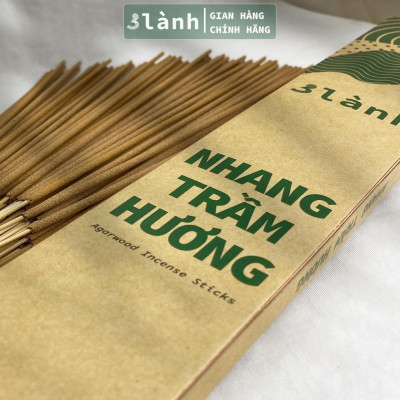 Nhang Trầm Hương Đặc Biệt 30-40cm, 100-400gr 3 Lành Sạch Tự Nhiên 100% Không Hóa Chất 7-12 Năm Trầm Thờ Cúng Dâng Hương Tôn Giáo Xông Nhà Tài Lộc
