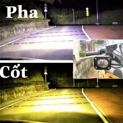 ĐÈN BI CẦU F20XP SIÊU SÁNG – PHA TRẮNG CỐT VÀNG CHỐNG CHÓI, CHIẾU XA VƯỢT TRỘI