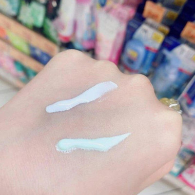 Gel Chống Nắng Nâng Tone Và Dưỡng Sáng Da Hatomugi UV Care & Tone Up Milky Gel SPF50 Pa++++ Mint Green (70 G)