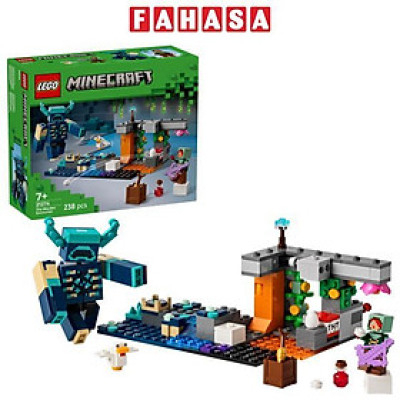 Đồ Chơi Lắp Ráp Cuộc Chạm Trán Warden - Lego Minecraft 21274 (238 Mảnh Ghép)