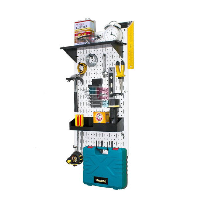 Bảng Treo Đồ Nghề Pegboard Cơ Khí SMLIFE S1 White - Lưu Trữ Trưng Bày Dụng Cụ Sửa Chữa Thông Minh Dễ Tìm Kiếm