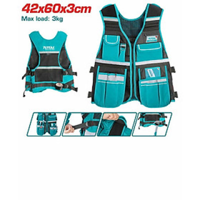 ÁO GI LÊ ĐỰNG CÔNG CỤ TOTAL TTVT1601 - HÀNG CHÍNH HÃNG