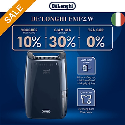 Máy hút ẩm và lọc không khí cho gia đình DeLonghi DEX216F - Hàng chính hãng
