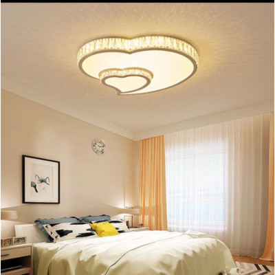 MKPL 6 mẫu - Đèn mâm áp trần phale chuẩn K9 tô điểm phòng khách, đèn tô điểm trần phong thái bắc âu DT