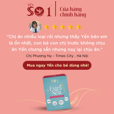 [6 Lọ Yến 70ml] Yến Số 1 Chưng Sẵn Dành Cho Trẻ Em, Yến Tươi 600mg Bổ Sung Vitamin D3