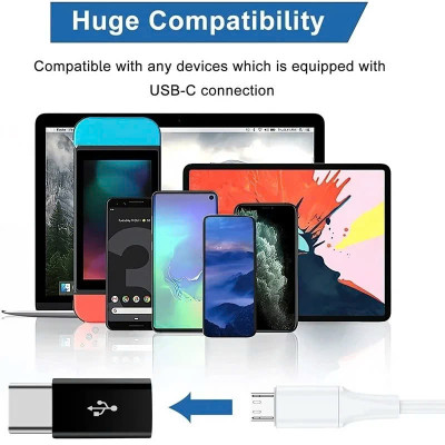 Đầu Chuyển Đổi Cổng Micro Usb Sang Type C - Hàng Nhập Khẩu