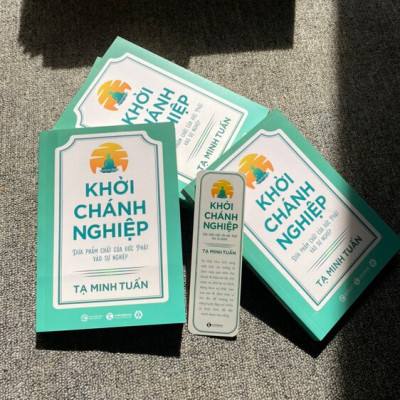 Sách Khởi Chánh Nghiệp – Tạ Minh Tuấn - Đưa phẩm chất Đức Phật vào sự nghiệp | Inti Books