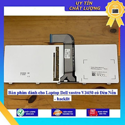 Bàn phím dùng cho Laptop Dell vostro V3450 có Đèn Nền  - Hàng Nhập Khẩu New Seal