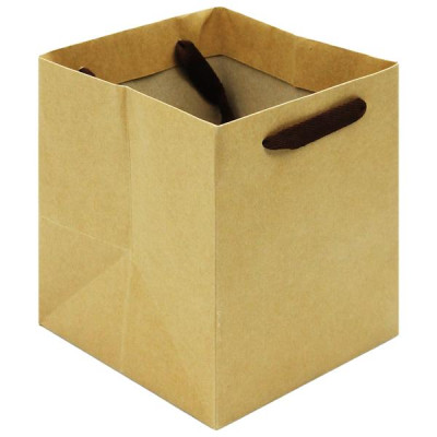 Túi Kraft Đáy Vuông - 30 x 34 x 30 cm - Linh Lan