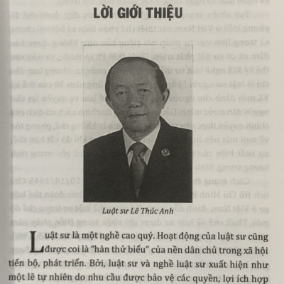 Luật Sư và Nghề Luật Sư Ở Việt Nam