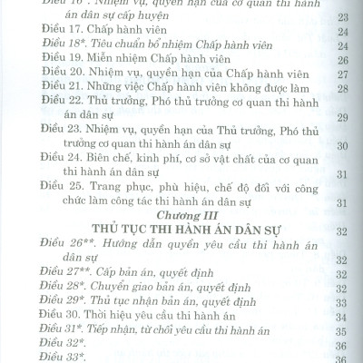 Luật Thi Hành Án Dân Sự (Hiện Hành) (Sửa Đổi, Bổ Sung Năm 2014, 2018, 2020, 2022)