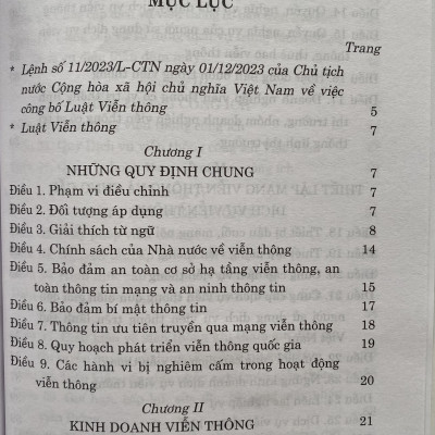 Luật Viễn Thông