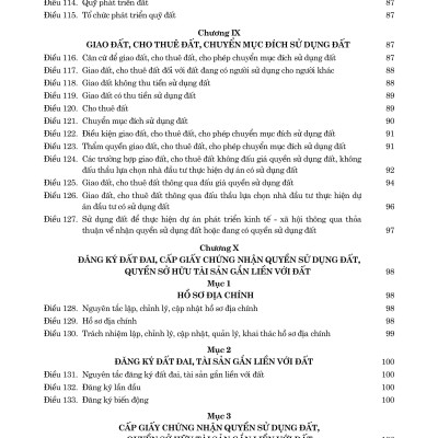 Luật Đất đai (sửa đổi, bổ sung năm 2024) và các văn bản hướng dẫn thi hành