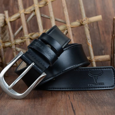 Thắt Lưng Da Bò Chính hãng COWATHER XF011 Đen