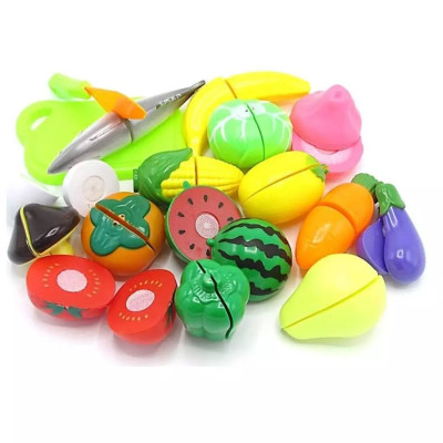 218-16X Bộ mô hình đồ chơi cắt trái cây (KT 21x30cm)