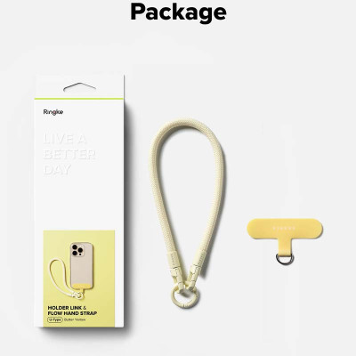 Dây đeo RINGKE Holder Link Flow Hand Strap U-Type - Hàng Chính Hãng