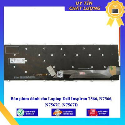 Bàn phím dùng cho Laptop Dell Inspiron 7566 N7566 N7567C N7567D  - Hàng Nhập Khẩu New Seal