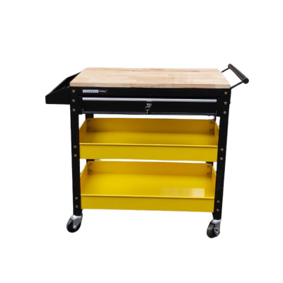 Tủ đồ nghề 1 ngăn kéo có mặt bàn gỗ Stronger Tool