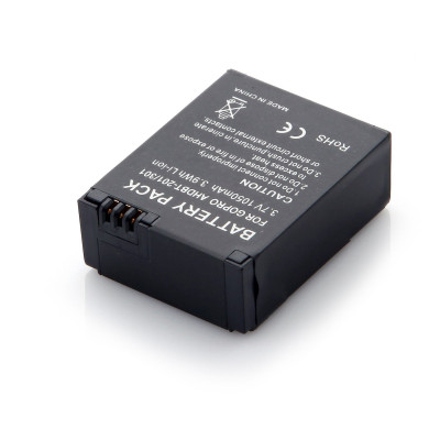 Pin Dành Cho Máy Ảnh GOPRO HERO 2,3 1050mAh 3.7V 3.9Wh AHDBT-201/301 - Hàng Nhập Khẩu