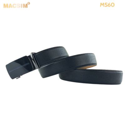 Thắt lưng nam da thật cao cấp nhãn hiệu Macsim MS60