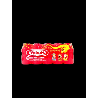 Lốc 10 Chai Sữa Uống Lên Men Yakult (10x65ml)