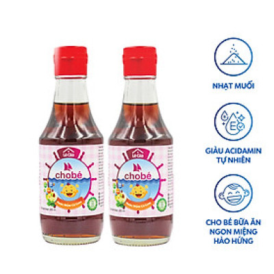 Combo 02 nước mắm Lê Gia cho bé ăn dặm 200ml