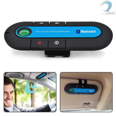 Loại Tốt Nhất Thiết Bị Bluetoo Không Dây Gắn Tấm Che Nắng Ô Tô – Đàm Thoại Rảnh Tay, Lái Xe An Toàn