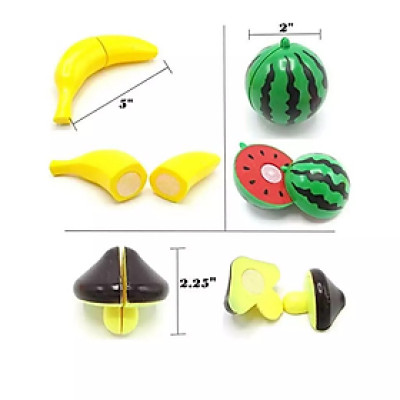 218-16X Bộ mô hình đồ chơi cắt trái cây (KT 21x30cm)