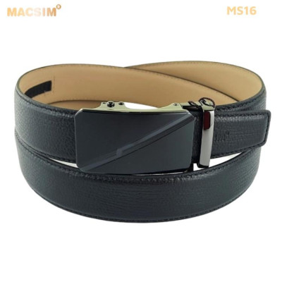 Thắt lưng nam da thật cao cấp nhãn hiệu Macsim MS16