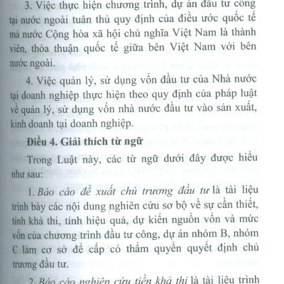 Luật Đầu Tư Công Năm 2024 