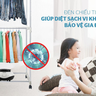 Máy sấy quần áo Sunhouse SHD2702 công suất 900W sấy 10kg quần áo - Hàng chính hãng 
