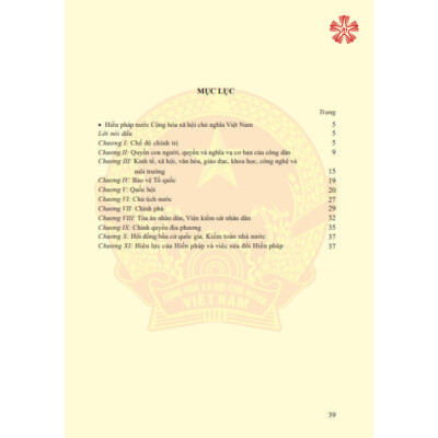 Quà tặng - Hiến pháp - Độc quyền 