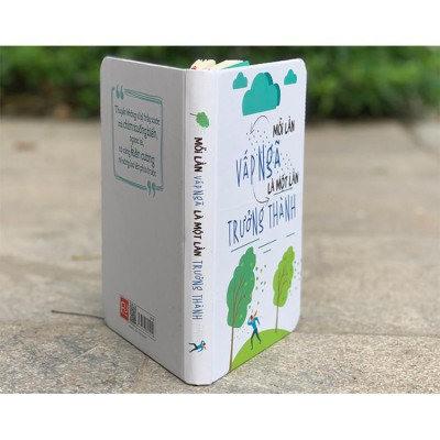 Sổ Tay: Bìa Sách Mỗi Lần Vấp Ngã Là Một Lần Trưởng Thành