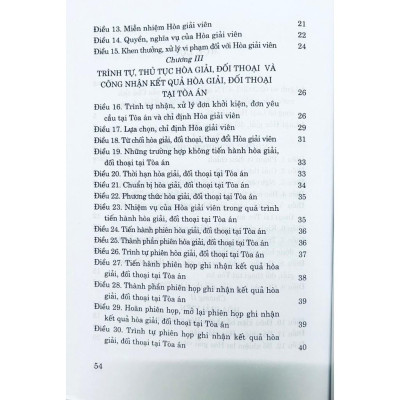 Sách - Luật Hòa Giải, Đối Thoại Tại Tòa Án (Hiện Hành) - NXB Chính Trị Quốc Gia