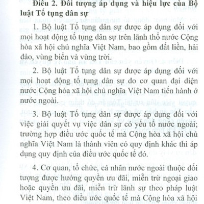 Bộ Luật Tố Tụng Dân Sự  Nước Cộng Hòa Xã Hội Chủ Nghĩa Việt Nam