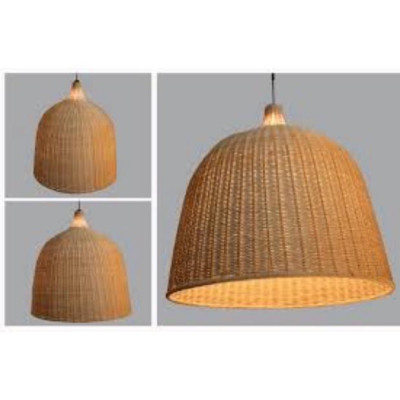 Đèn mây tre,đèn hình chuông,đèn mây DT